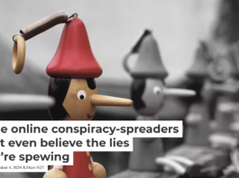 When people spread lies online, they may know they’re sharing falsehoods. Timucin Taka/500 px via Getty Images